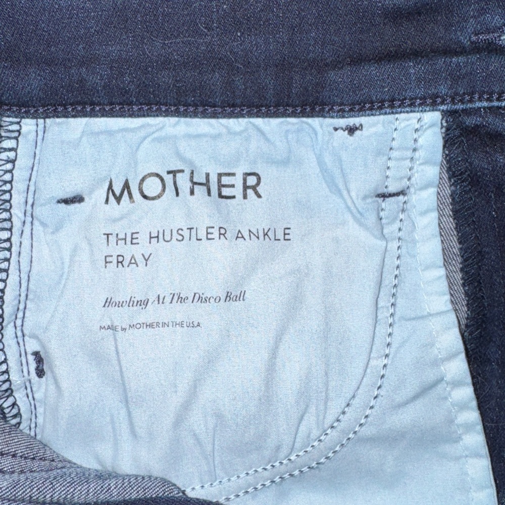 MOTHER The Hustler ankle fray jeans - Picture 3 of 5